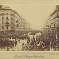"Kossuth Lajos temetési menete az Erzsébet körúton. A felvétel 1894. április 1-én készült." A kép forrását kérjük így adja meg: Fortepan / Budapest Főváros Levéltára. Levéltári jelzet: HU.BFL.XV.19.d.1.04.012