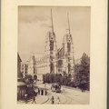 "Georg Friedrich Brandseph német fotográfus felvétele Stuttgartról: Szűz Mária templom. A felvétel 1897-ben készült." A kép forrását kérjük így adja meg: Fortepan / Budapest Főváros Levéltára. Levéltári jelzet: HU.BFL.XV.19.d.1.22.001