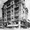 Rákóczi út - Csokonai utca sarok, Palace Hotel.