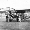a Magyar Légiforgalmi Rt. holland gyártmányú Fokker F-III. típusú utasszállító repülőgépe.