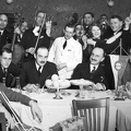 Royal kávéház, Győri Automobil Club összejövetele.