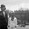 Hungária körút a Kerepesi útnál, háttérben a 24-es és a 38-as villamos végállomása és a Ferenc József lovassági laktanya.