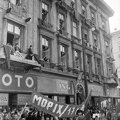 Andrássy út 55. Eötvös utca sarok.