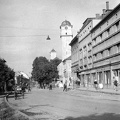 a Szent Egyed és az evangélikus templom.