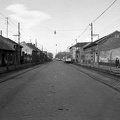 Váci út a Tinódi utca felől a Perényi Zsigmond utca felé nézve. A távolban a Tungsram látszik.