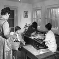 Kútvölgyi úti Központi Állami Kórház (ma Semmelweis Egyetem Kútvölgyi Klinikai Tömb), iroda.