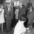 Váci út 48/e-f, Medicor művek, középen Kádár János, balra mögötte Biszku Béla.